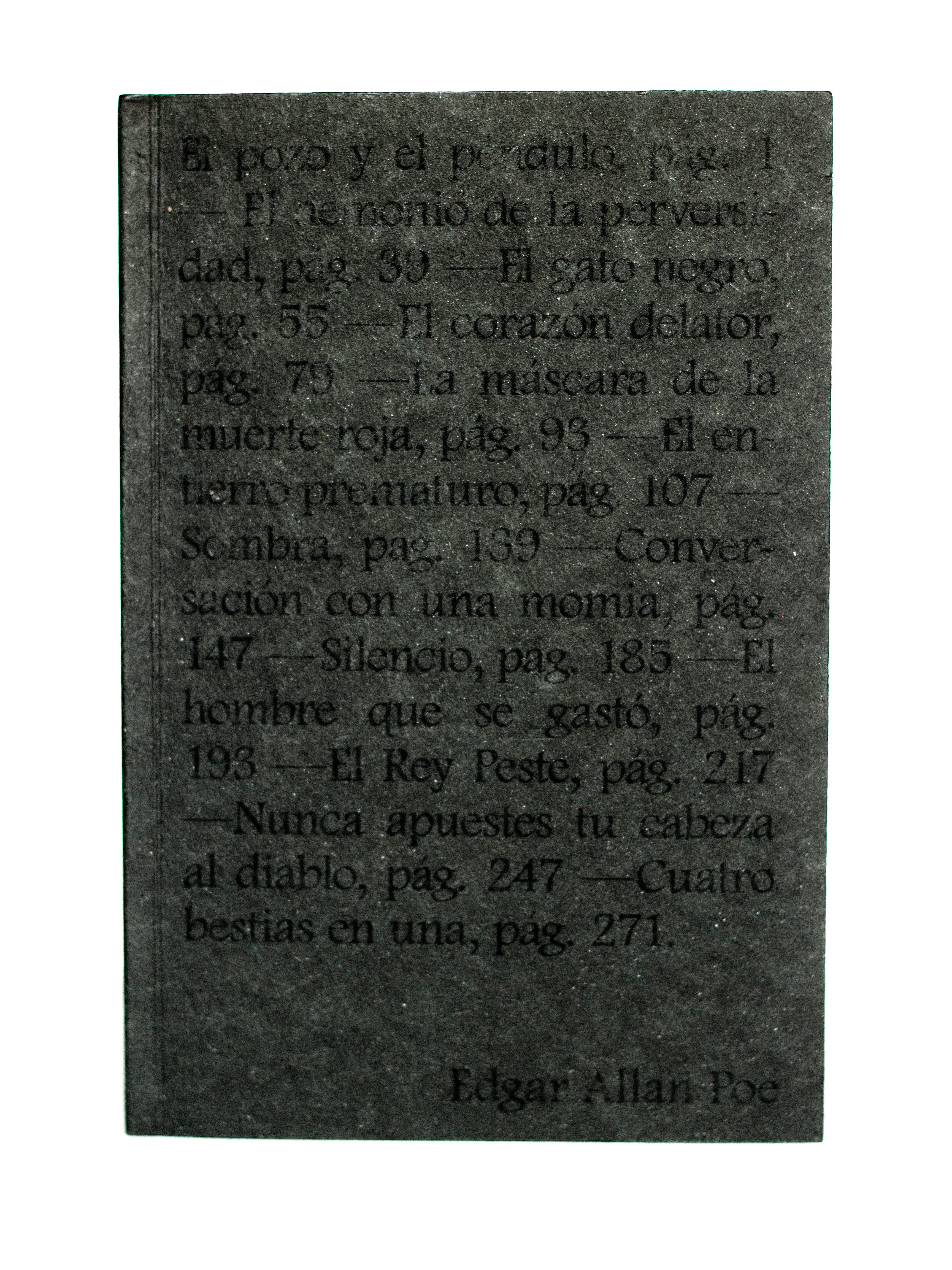 Edgar Allan Poe La Portada